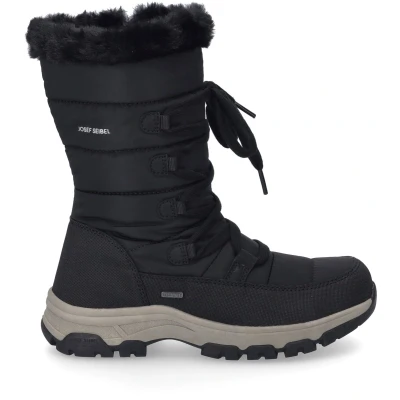 Afbeelding van Josef Seibel Davos Snowboots, Dames, Maat: 42, Schwarz Soft synthetic