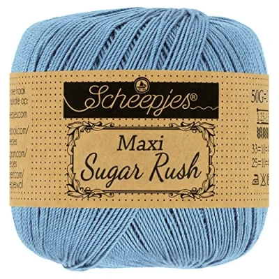 Afbeelding van Scheepjes Maxi Sugar Rush 247 Blue Bird Garen 10x50g