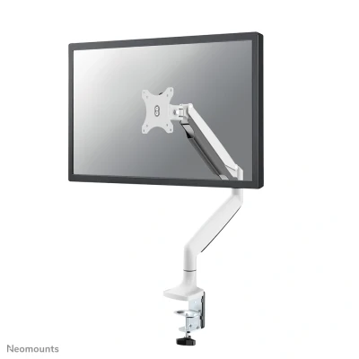 Afbeelding van NM D750WHITE is een bureausteun met gasveer voor flat screens t/m 32 inch (82 cm).