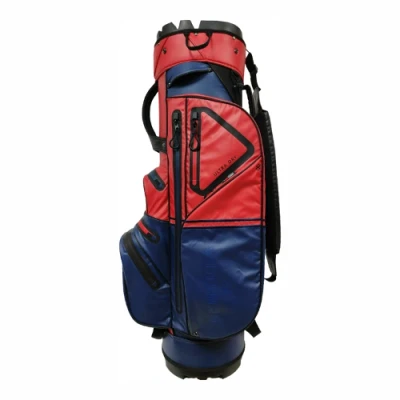 Afbeelding van Fastfold 10 Ventura Golftas Cartbag Blauw Rood