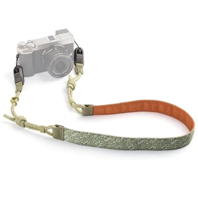 Afbeelding van PGYTECH Artistieke Stijl Camera Schouderriem Air Riemen Quick Release Leerachtig met Gevlochten Touwen voor Compacte Camera&#039;s en Spiegelloze Camera&#039;s, Tribal Geometrisch, L