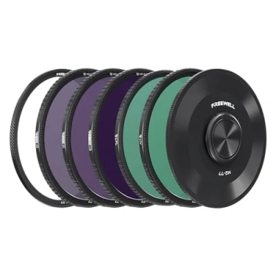 Afbeelding van Freewell M2 Magnetische Quick Swap 5 Pack 77mm ND8, ND64, ND1000, CPL &amp; UV Filters