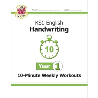 Afbeelding van CGP Year 1 English KS1 Handwriting 10 Minute Weekly Workouts
