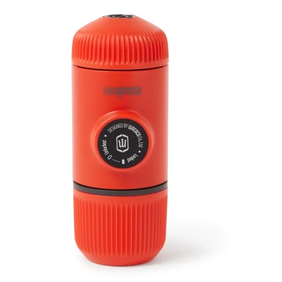 Afbeelding van Wacaco Nanopresso portable espresso machine incl. beschermhoes Dark Soul Pink