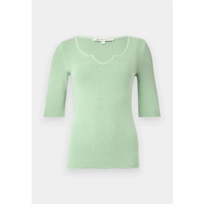 Afbeelding van TOM Tailor Denim Tshirt print, Dames, Maat: XL, Fresh mint green