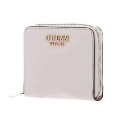 Afbeelding van GUESS Laurel SLG Zip Around Wallet S Stone