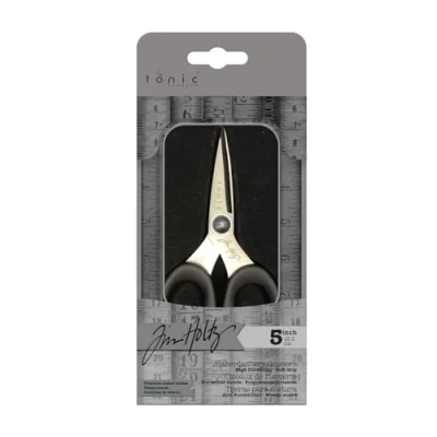 Afbeelding van Tim Holtz Haberdashery Hobbyschaar Titanium Zwart 12,3cm
