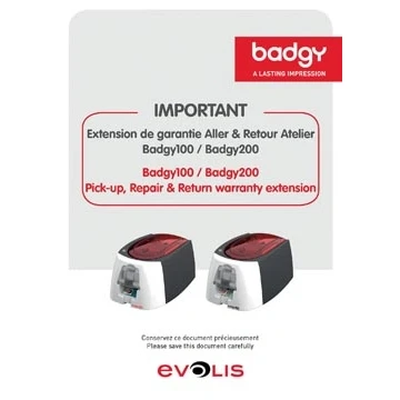 Afbeelding van Badgy Garantie Uitbreiding Voor Printers, 1 Jaar Toebehoren
