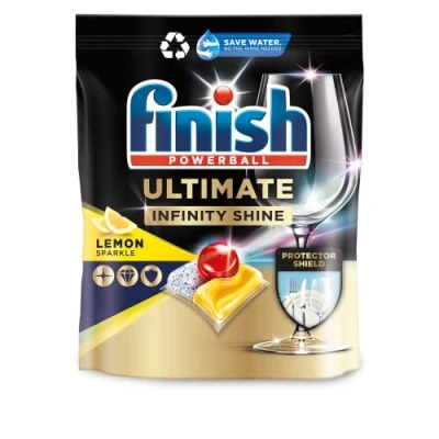 Afbeelding van Finish Quantum Vaatwastabletten Ultimate Infinity Shine 80 stuks