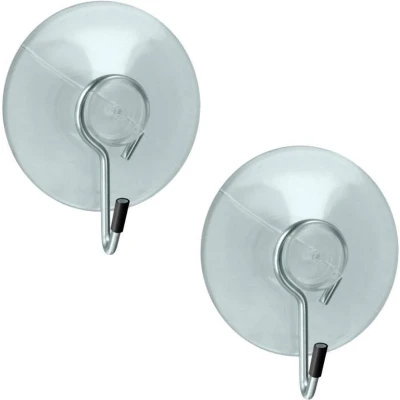 Afbeelding van Metaltex Haken Met Zuignap 2 Stuks