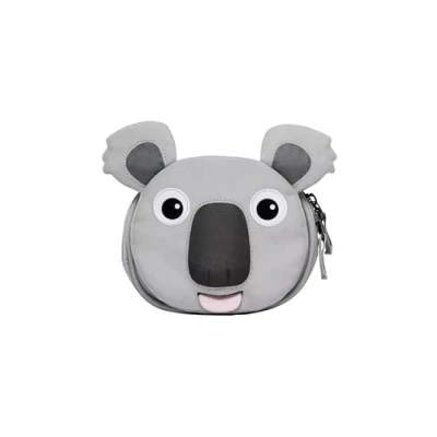 Afbeelding van Affenzahn Stuurtas met klittenbandhouder voor fiets, step en loopfiets Koala grijs