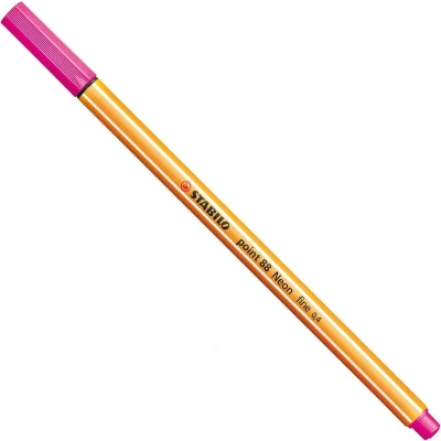 Afbeelding van STABILO point 88 Fineliner 0,4 mm Neon Roze per stuk