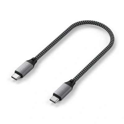 Afbeelding van Satechi Type C to Short Cable 25 cm space gray ST TCC10M