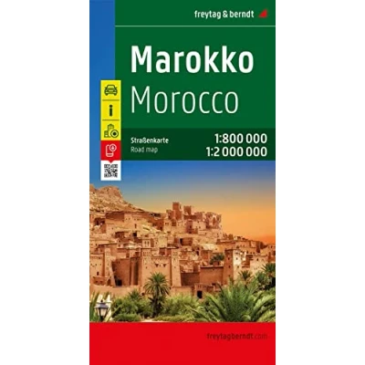 Afbeelding van F&amp;B Wegenkaart Marokko: 1:800 000 / 1:2 000: 175