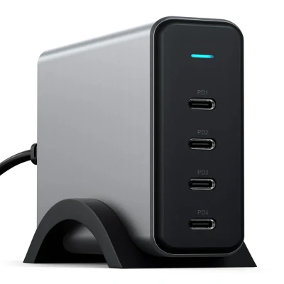 Afbeelding van Satechi GaN Charger 4x USB C PD 165W