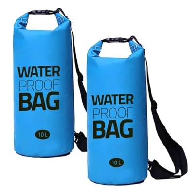 Afbeelding van Eurocatch Waterdichte Dry Bag Duffel Tas Blauw 10 liter 2 Stuks