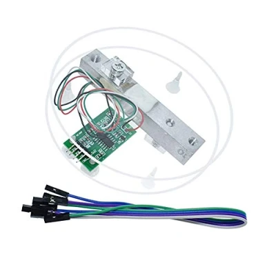 Afbeelding van ZkeeShop 5Kg Load Cell Gewicht Sensor HX711 AD Converter Breakout Module Draagbare Elektronische Keuken Schaal Compatibel voor Arduino
