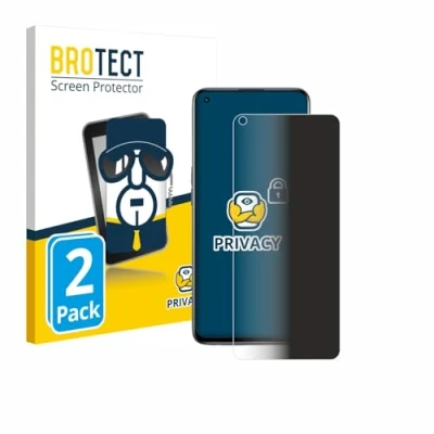 Afbeelding van BROTECT privacy screenprotector voor realme GT Master Edition Folie Beschermfolie Blauwlichtfilter (2 Stuks)