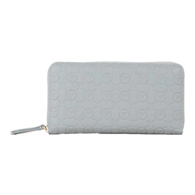 Afbeelding van VALENTINO portemonnee Samba Re Zip Around Wallet Grigio grijs