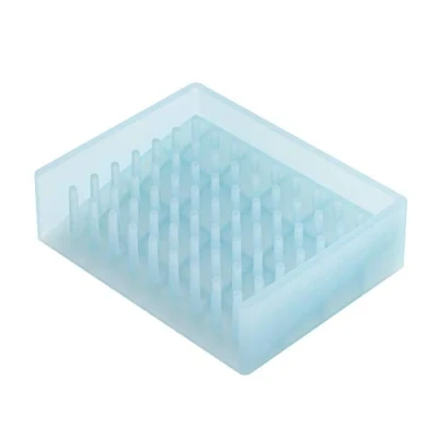 Afbeelding van Yamazaki Zeepbakje Float Siliconen Blue 11x8,5x3cm