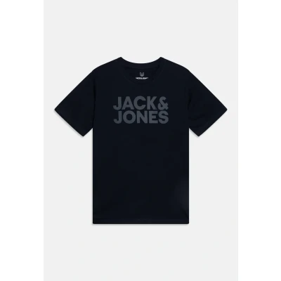 Afbeelding van Jack &amp; Jones Junior Jjecorp LOGO TEE Oneck Tshirt print voor kinderen, Maat: 140, Navy blazer 5