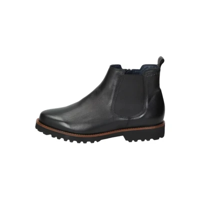 Afbeelding van Sioux Meredith Korte laarzen, Dames, Maat: 35.5, Black Leer