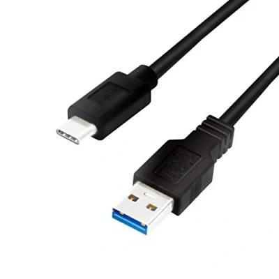 Afbeelding van LogiLink USB kabel 3.2 Gen1 (USB 3.0 / 3.1 Gen1) A stekker, C stekker 3.00 m Zwart CU0171