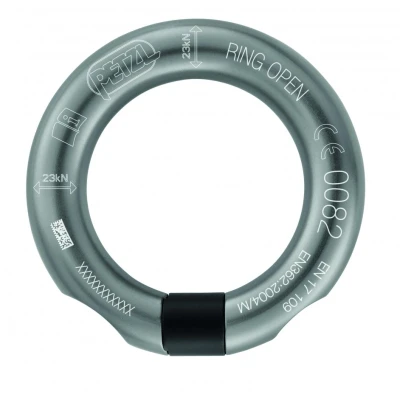 Afbeelding van Petzl ring Open, die geopend kan worden. grijs