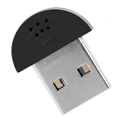 Afbeelding van Audio opname microfoon USB voor pc, 360 omnidirectioneel YouTube chat Skype(black)