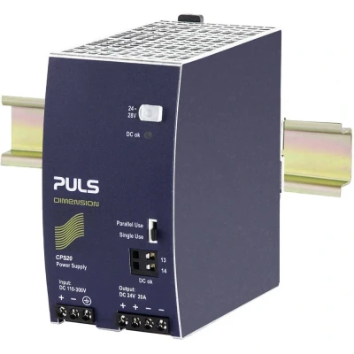 Afbeelding van PULS CPS20.241 D1 DIN rail netvoeding 24 V/DC 20 A 480 W Aantal uitgangen: 1 x Inhoud: stuk(s)