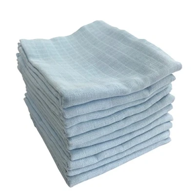 Afbeelding van M.M.C. 10 PACK Hydrofiele doek voor kinderen, Maat: One Size, blau