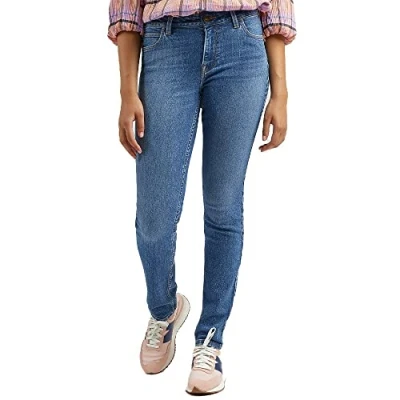 Afbeelding van Lee Scarlett High Jeans, Feels Like Indigo, W34/L33