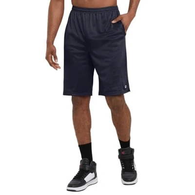 Afbeelding van Champion Lange mesh herenshorts met zakken, Navy 407q88, S