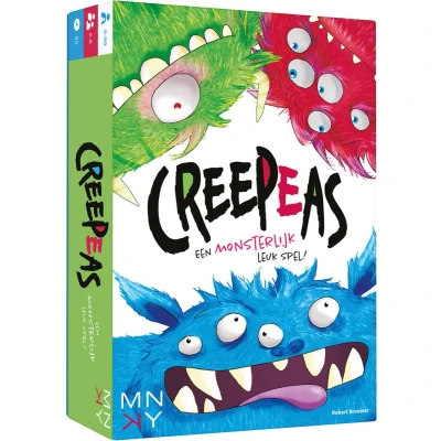Afbeelding van Rebo spel: Creepeas Kaartspel. 5+