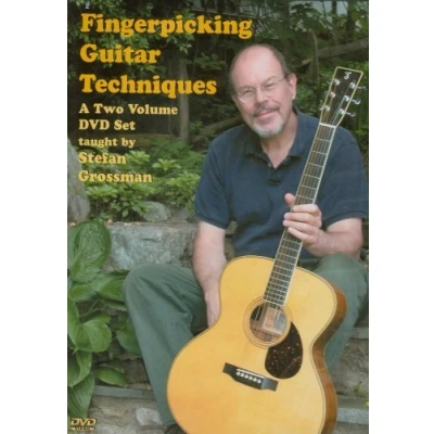 Afbeelding van Stefan Grossman Fingerpicking Guitar Techniques (2 DVD)