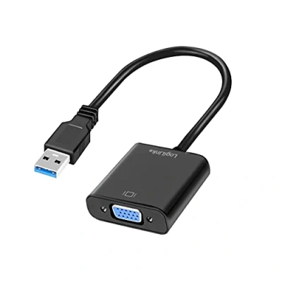 Afbeelding van LogiLink UA0231 USB grafische adapter 1920 x 1080 Pixels Zwart