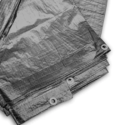 Afbeelding van GARDENIX universeel dekzeil, beschermend grijs 200 g/m² (2m x 3m)