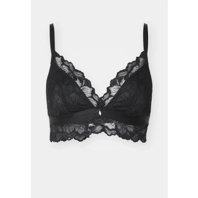 Afbeelding van Lascana Bralette Triangel BH, Dames, Maat: 75C, Black