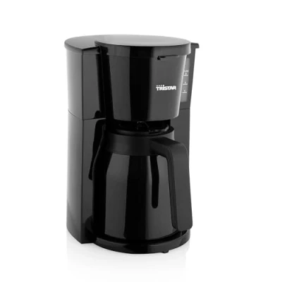 Afbeelding van Tristar koffiezetapparaat CM 1285 Filter Geschikt voor Camping gebruik Compact en gemakkelijk mee te nemen Thermos kan 1 liter Druppelstop, Automatische uitschakeling 900 watt Zwart