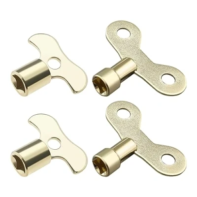 Afbeelding van Create idea 4 STKS Kraan Sleutel Radiator Klep 6Mm 7Mm Vierkante Opening Toetsen Water Tap Knop Schakelaar Multifunctionele Loodgieter Tool voor Fabriek Tuin Openbare Plaats Huis