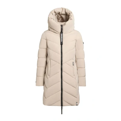 Afbeelding van khujo DARKA2 Wintermantel, Dames, Maat: XS, Beige