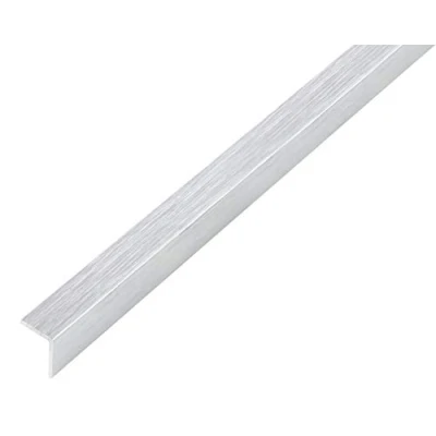 Afbeelding van Alberts Hoekprofiel Zelfklevend Aluminium Licht Rvs 15x15x1mm 1m