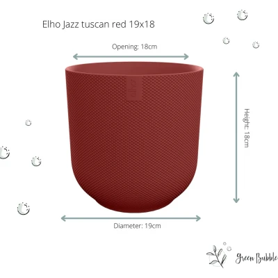 Afbeelding van Elho Jazz Round tuscan red D14 x H13