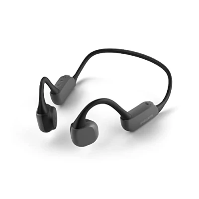 Afbeelding van Philips TAA6606 Draadloze open ear sporthoofdtelefoon met Bone Conduction Zwart