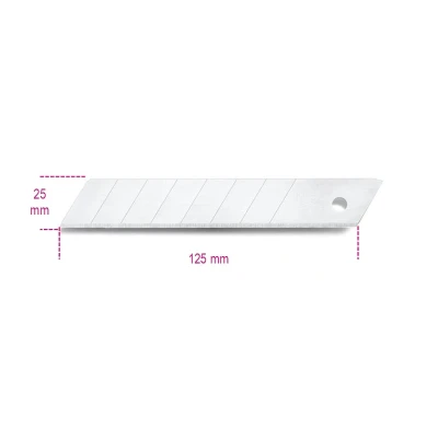 Afbeelding van Beta Reserve afbreekmessen 25 mm, verpakt per 10 stuks voor model 1773A 1773RL 017730015
