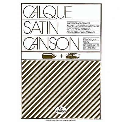 Afbeelding van Canson 200757202 zeer transparant tekenpapier, A3