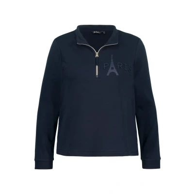 Afbeelding van Ulla Popken Sweatshirt marine