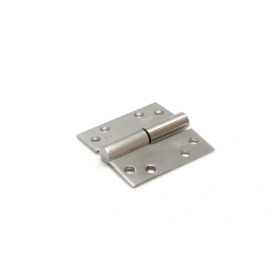 Afbeelding van DX Veiligheids Kogelstiftpaumelle Recht RVS 89x89x3mm Din Rechts SKG*** H378 89892323