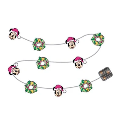 Afbeelding van LED lichtkrans Minnie Mouse Lucky 165 cm
