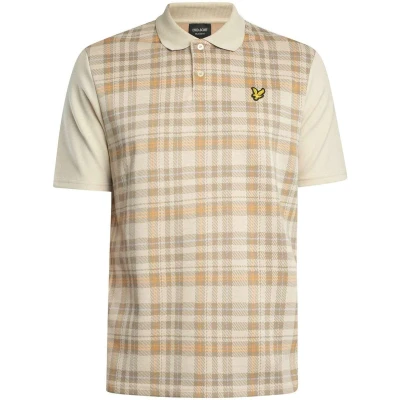 Afbeelding van Lyle &amp; Scott Spring Tartan Shirt Poloshirt, Heren, Maat: Large, Luna